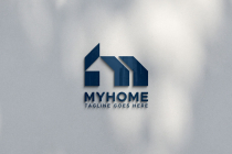 Real Estate HM Home Logo Deisgn Screenshot 2