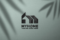 Real Estate HM Home Logo Deisgn Screenshot 3