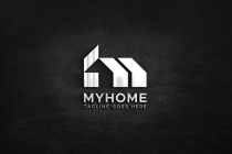 Real Estate HM Home Logo Deisgn Screenshot 4