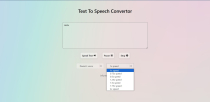 Text To Speech Convertor In JavaScript Screenshot 3