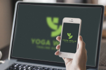 Y letter yoga logo design template Screenshot 3
