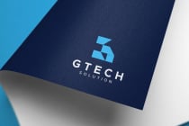 Letter G tech Logo Design Template Screenshot 2
