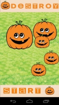 Pumpkins destroy - Android Game Source Code Screenshot 1