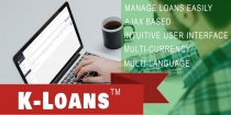 K-Loans - Loan Management System PHP Script Screenshot 1