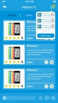 Shop & Communication iOS App UI Screenshot 13