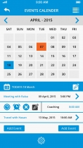 Shop & Communication iOS App UI Screenshot 17