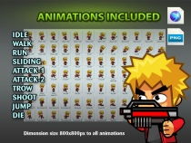 2D Game Character SpriteSheets 02 Screenshot 4