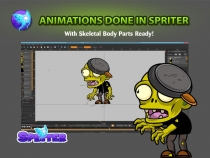 Zombies 2D Game Character Sprites 09 Screenshot 3