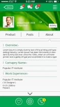 Online Shop & Social Communication iOS App UI Kit Screenshot 13