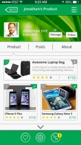 Online Shop & Social Communication iOS App UI Kit Screenshot 28