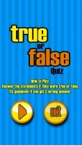 True Or False Quiz - Unity Game Source Code Screenshot 4