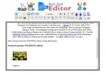HTML WYSIWYG Rich Text Editor -  PHP Script Screenshot 6