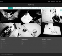 Reframe - Creative One Page WordPress Theme Screenshot 2