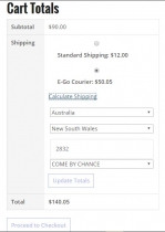 E-Go Courier WooCommerce Plugin Screenshot 1