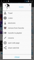 Tri Music Player - Android App Source Code Screenshot 6