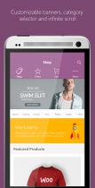 Ionic WooCommerce Mobile App Template Screenshot 1