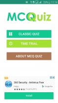 MCQ Quiz - Android Quiz App Template Screenshot 2