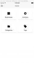 Ionic Business Directory Firebase Admin UI Screenshot 2