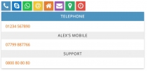 Social Profiles - WordPress Plugins Screenshot 1