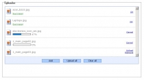  PHP AJAX Multiple File Uploader Script Screenshot 2