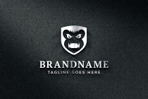 Angry Gorilla Logo Template Screenshot 1