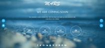 Mars - HTML Coming Soon Template Screenshot 5