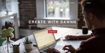 Dawnn - Multipurpose Responsive HTML Template   Screenshot 3
