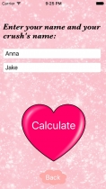 Love Calculator - iOS App Source Code Screenshot 2