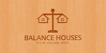 Balance Houses - Logo Template Screenshot 1