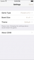 1024 Puzzle Game - iOS App Source Code Screenshot 7