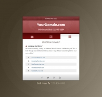 Aeon - Domain for Sale HTML Template Screenshot 3