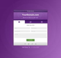 Aeon - Domain for Sale HTML Template Screenshot 4
