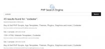 PHP Search Engine - MySQl based Simple Site Search Screenshot 3