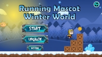 Winter Running Mascot - Buildbox Game Template Screenshot 1