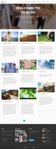 Jv Blog - Responsive WordPress Theme Screenshot 3