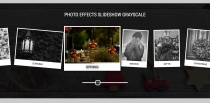 Photo Effects Slideshow - jQuery Plugin Screenshot 1