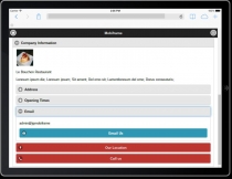 Mooiframe - jQuery Mobile Bootstrap HTML Template Screenshot 4