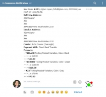 Telegram Notification For WooCommerce Screenshot 1