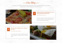 Blackolive - Restaurant One Page HTML Screenshot 2