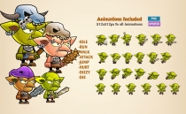 Goblins Game Character Sprites Screenshot 2