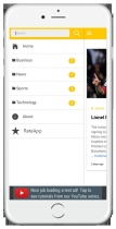 WpMobilApp - Wordpress Site To Mobile App Screenshot 1