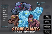 Stone Giants Game Sprites Screenshot 1