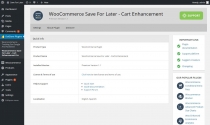 WooCommerce Save For Later Cart Enhancement Screenshot 1