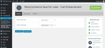 WooCommerce Save For Later Cart Enhancement Screenshot 3