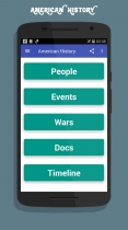 American History App Android Source Code Screenshot 2
