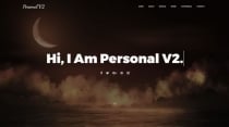 Personal V2 One Page HTML Portfolio Template  Screenshot 3
