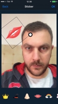 Face makeup - Photo Filters iOS Source Code Screenshot 8