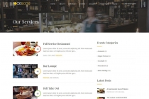 Foodelicious - Loung Bar Pub Restaurant Template Screenshot 3