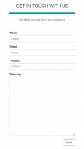 Responsive And Modal Contact Form Screenshot 2