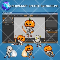 Skeleton Pack Game Character Sprite Screenshot 2